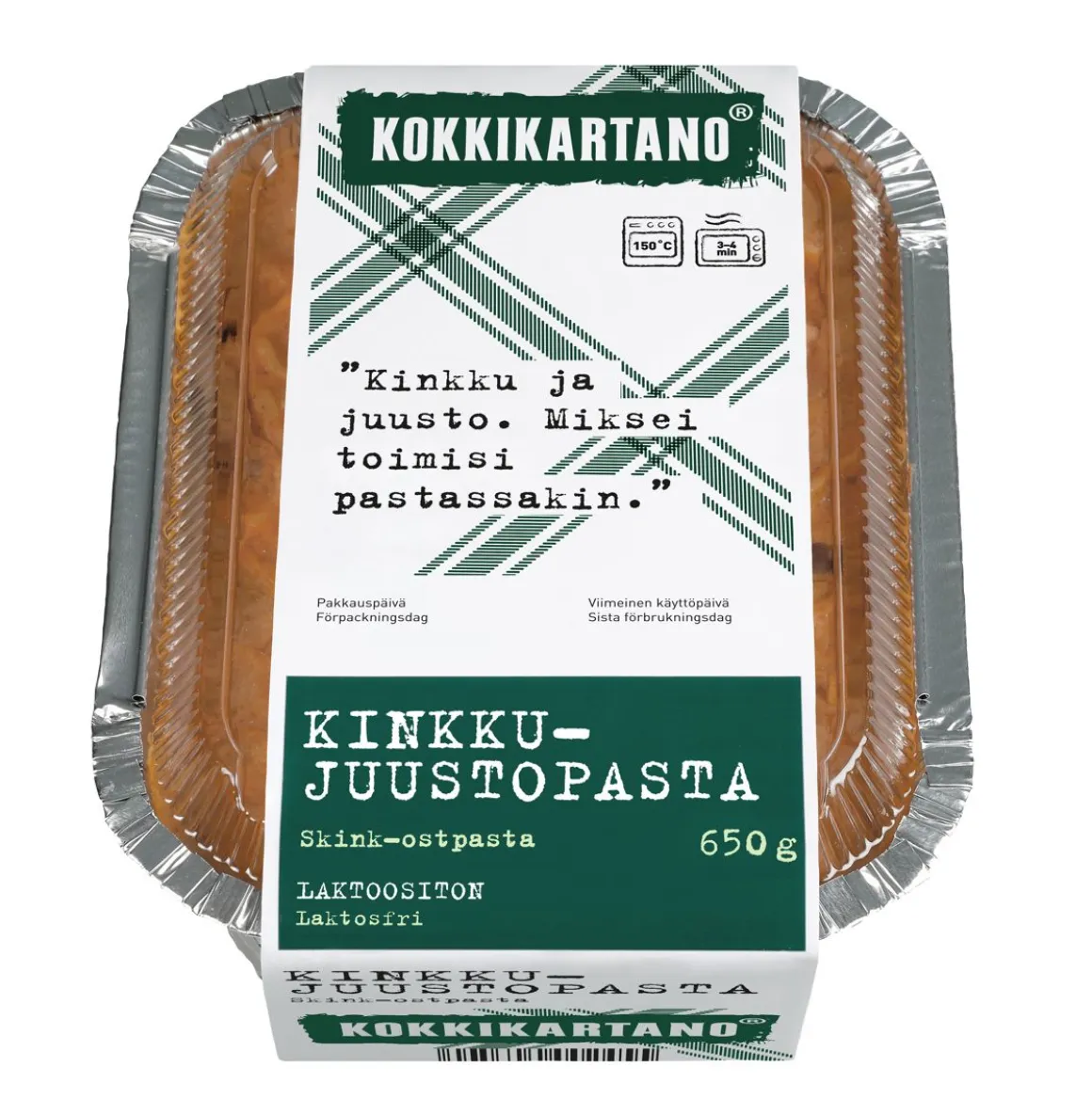 KOKKIKARTANO KINKKU-JUUSTOPASTA 650 G