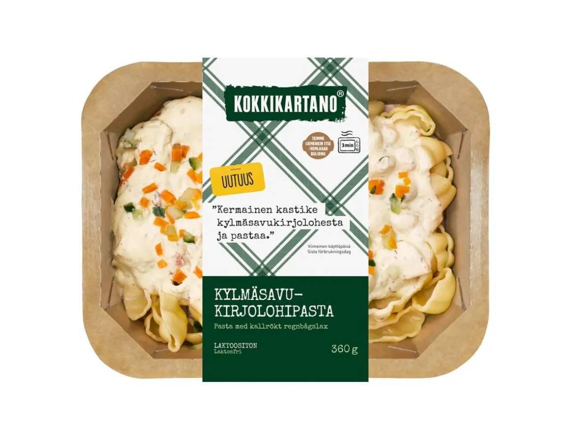 KOKKIKARTANO KYLMÄSAVULOHIPASTA 360 G