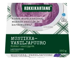 KOKKIKARTANO MUSTIKKA-VANILJAPUURO 250 G