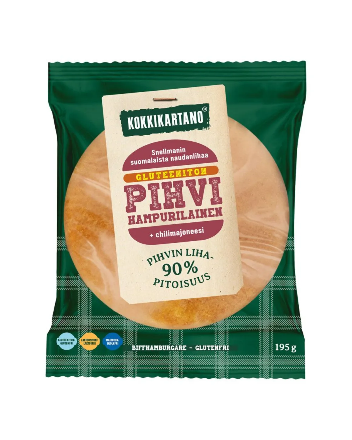 KOKKIKARTANO PIHVIHAMPURILAINEN GTON 200 G