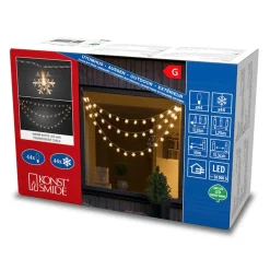 KONSTSMIDE VALOVERHO 44 LUMIHIUTALETTA, 44 LV. LED, IP44