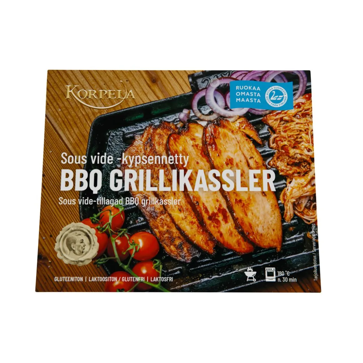 KORPELA GRILLIKASSLER PALA BBQ N. 700G