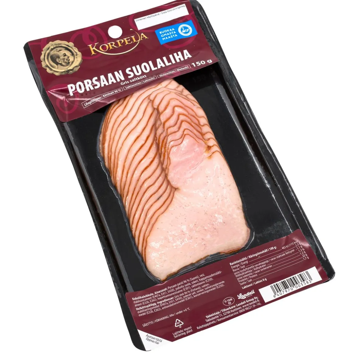 KORPELA PORSAAN SUOLALIHA 150 G