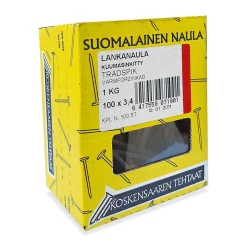 KOSKENSAAREN LANKANAULA KUUMASINKITTY 3,4X100MM 5 KG