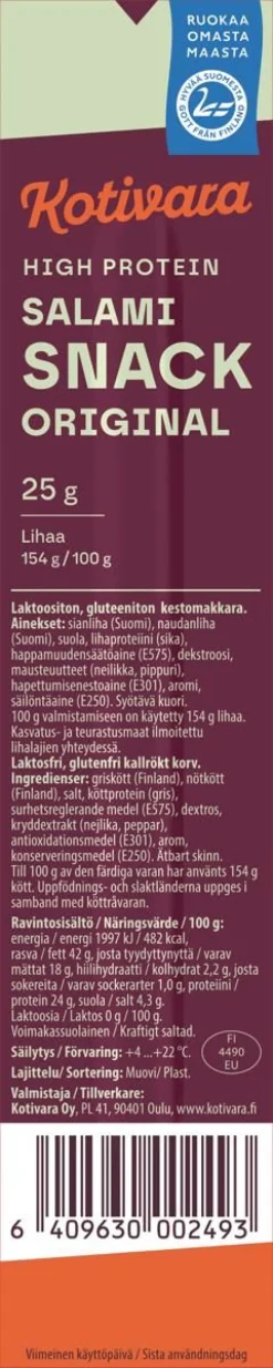 KOTIVARA SALAMI SNACK ORIGINAL  25 G