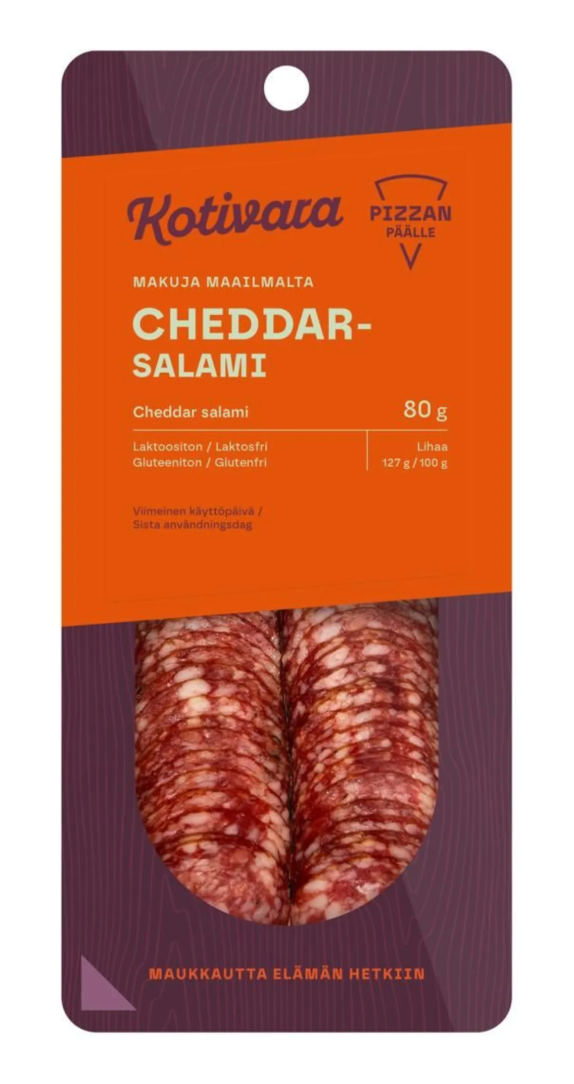 KOTIVARA CHEDDAR SALAMI 80 G