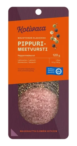 KOTIVARA PIPPURIMEETVURSTI  120 G