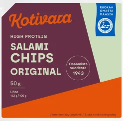 KOTIVARA SALAMI CHIPS ORIGINAL  50 G