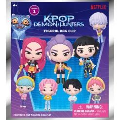KPOP DEMON HUNTERS FOAM BAG CLIP ON
