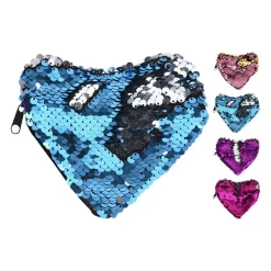 KÄSILAUKKU SYDÄN PALJETEILLA