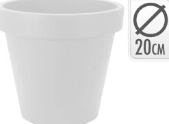 KUKKARUUKKU VALKOINEN HALKAISIJA 20CM