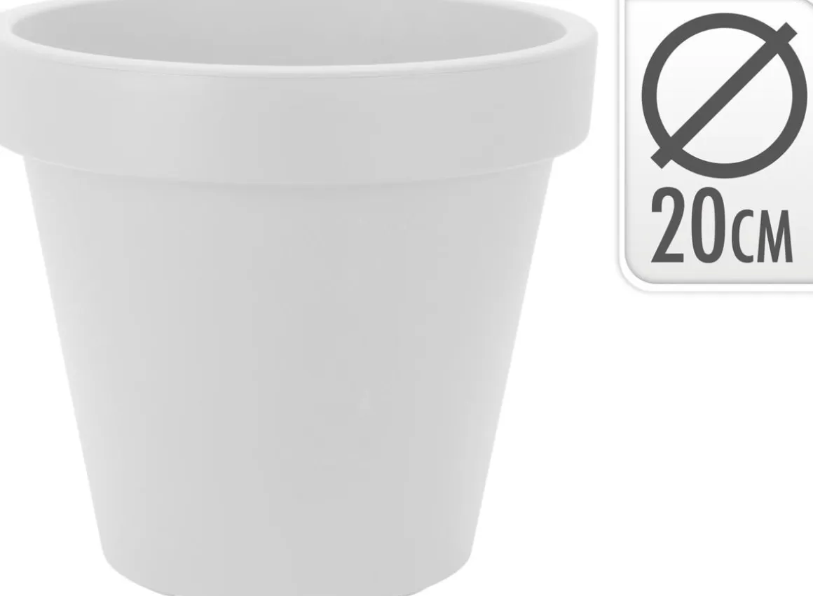 KUKKARUUKKU VALKOINEN HALKAISIJA 20CM