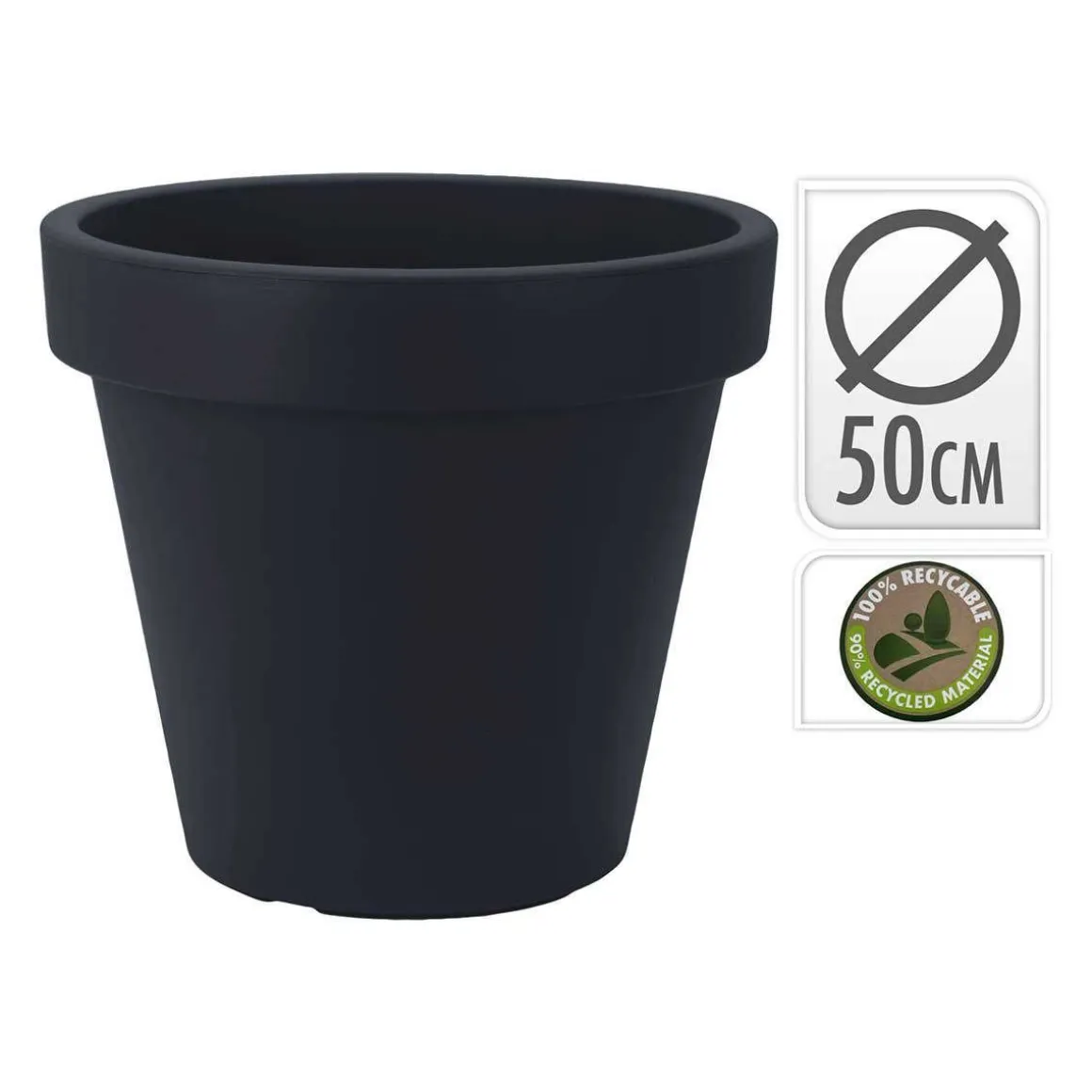 KUKKARUUKKU ANTRASIITTI HALKAISIJA 50CM