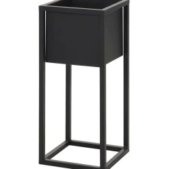 KUKKARUUKKUTELINE 50CM MUSTA METALLINEN