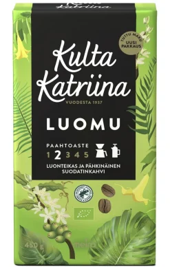 KULTA KATRIINA LUOMUKAHVI 450 G