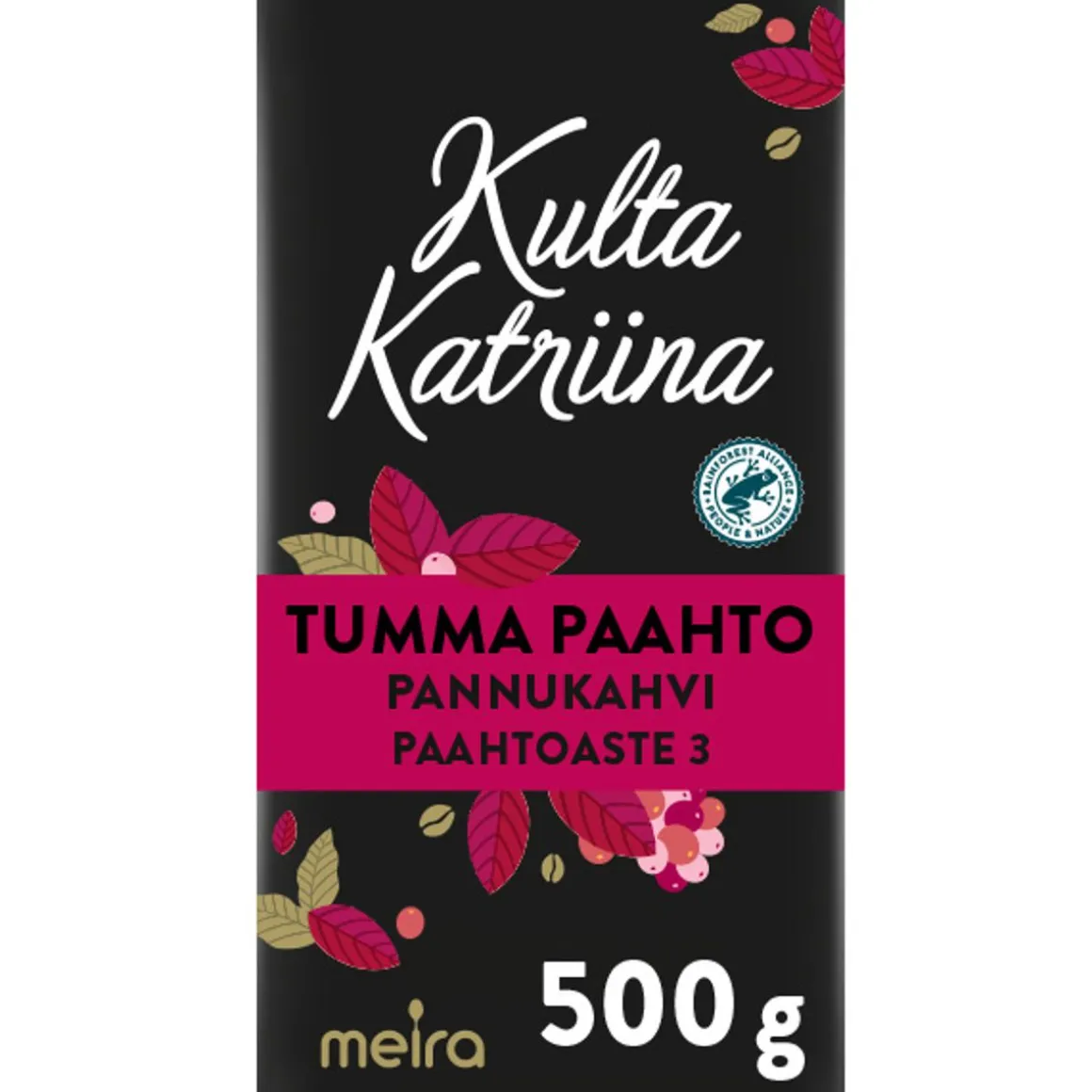 KULTA KATRIINA TUMMA PAAHTO PANNU 500 G