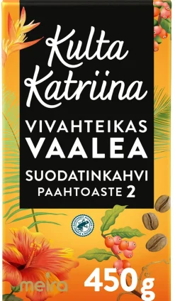 KULTA KATRIINA VIVAHTEIKAS VAALEA SUODATINJAUHATUS 450 G
