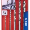 KWB HSS-G PORANTERÄLAATIKKO 5KPL 2-6 MM
