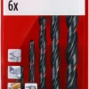 KWB HSS-R PORANTERÄSARJA 6-OSAINEN 2-8 MM