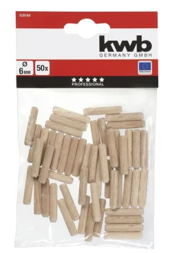 KWB PUUTAPPI 50 KPL 6MM