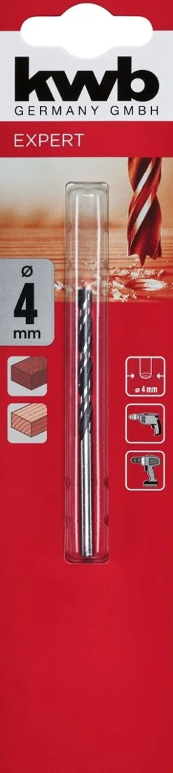 KWB PORANTERÄ PUU 4 MM ED