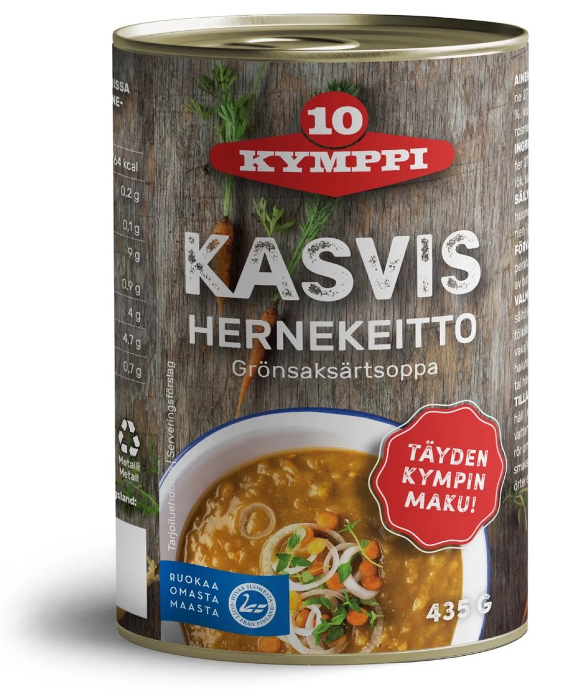 KYMPPI KASVISHERNEKEITTO 435 G