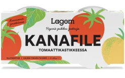 LAGOM KANAFILE TOMAATTI- KASTIKKEESSA 2X80/52G 104 G