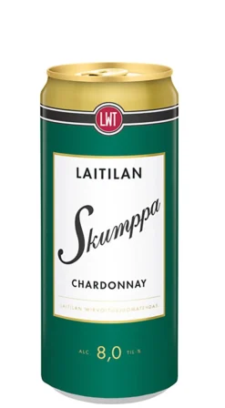 LAITILAN SKUMPPA CHARDONNAY 8% TLK 330 ML