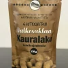 LAKUMESTA GLUTEENITON VALKOSUKLAA KAURALAKU LAKRITSAJAUHEELLA 120 G