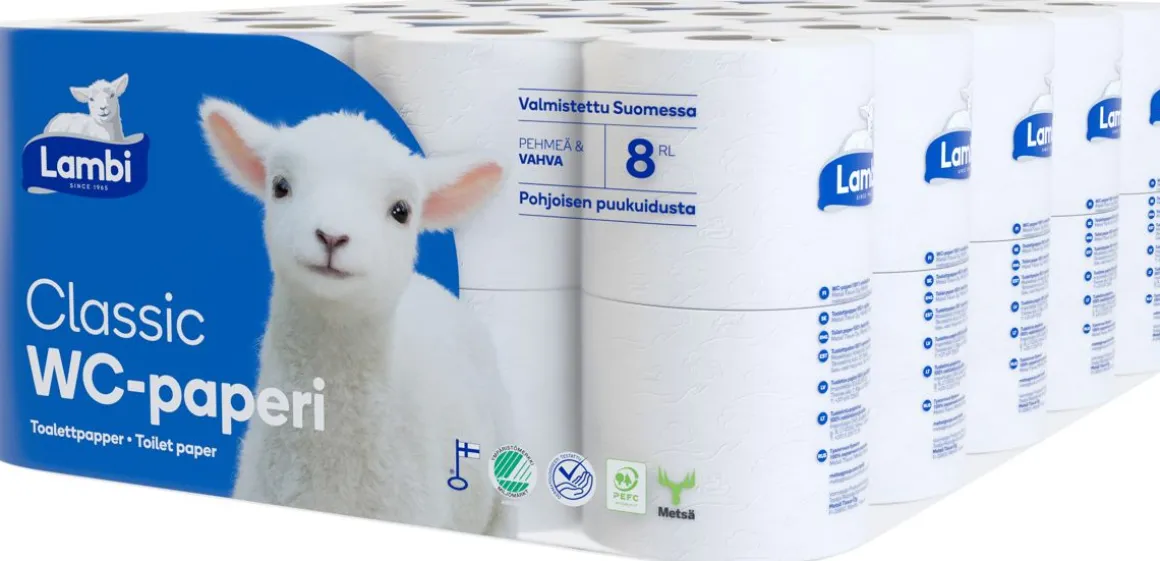 LAMBI WC-PAPERI 40RL 40 KPL