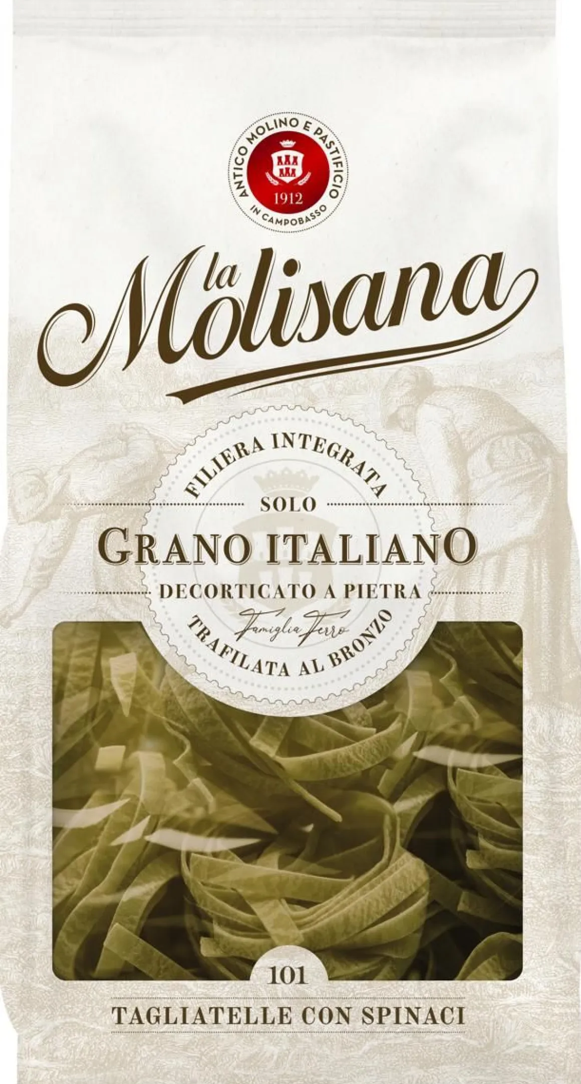 LA MOLISANA TAGLIATELLE CON SPINACI N 101 500 G