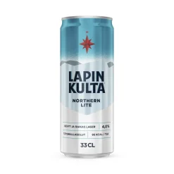 LAPIN KULTA NORTHERN LITE 4% TLK 330 ML