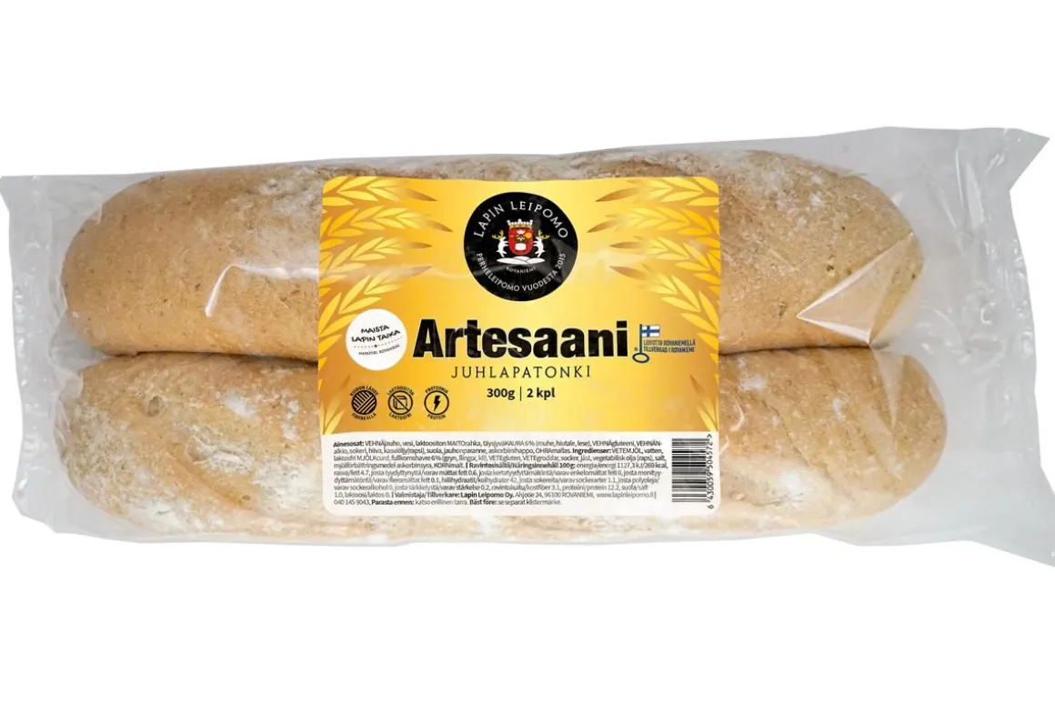 LAPIN LEIPOMO ARTESAANI JUHLAPATONKI 2KPL 300 G