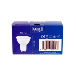 LED ENERGIE KOHDELAMPPU GU10 6W 490LM 4000K 2KPL