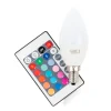 LED ENERGIE LED KYNTTILÄLAMPPU RGB+W KAUKOSÄÄTIMELLÄ, 4,5W