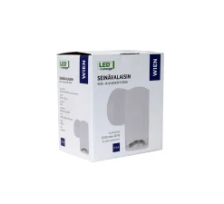 LED ENERGIE SEINÄVALAISIN WIEN GU10, VALKOINEN