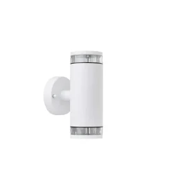 LED ENERGIE SEINÄVALAISIN BONN 2*GU10 IP44 YLÖS&ALAS VALKOINEN