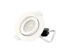 LED ENERGIE ALASVALO 6,5W 500LM 4000K PYÖREÄ, SUUNNATTAVA, VALKOINEN