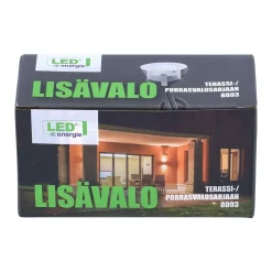 LED ENERGIE LISÄVALO TERASSI-JA PORRASVALOSARJAAN 8098