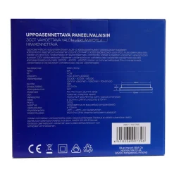 LED ENERGIE PANEELIVALAISIN LED 6W, 370LM, UPPO, 3CCT+HIMMENNET