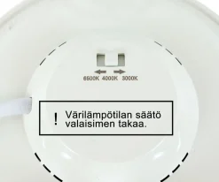 LED ENERGIE PANEELIVALAISIN LED 6W, 370LM, PINTA, 3CCT + HIMMEN