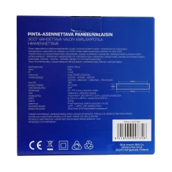LED ENERGIE PANEELIVALAISIN LED 12W, 900LM, PINTA, 3CCT+HIMMENN