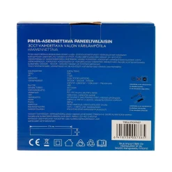 LED ENERGIE PANEELIVALAISIN LED 12W, 900LM, PINTA, 3CCT+HIMMENN