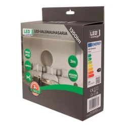 LED ENERGIE VALONAUHASARJA 3M 14,4W 1350LM 4000K IP20/IP44