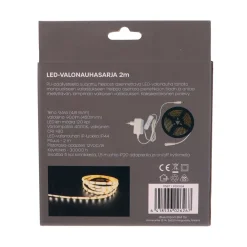 LED ENERGIE VALONAUHASARJA 2M 9,6W 900LM 4000K IP20/IP44