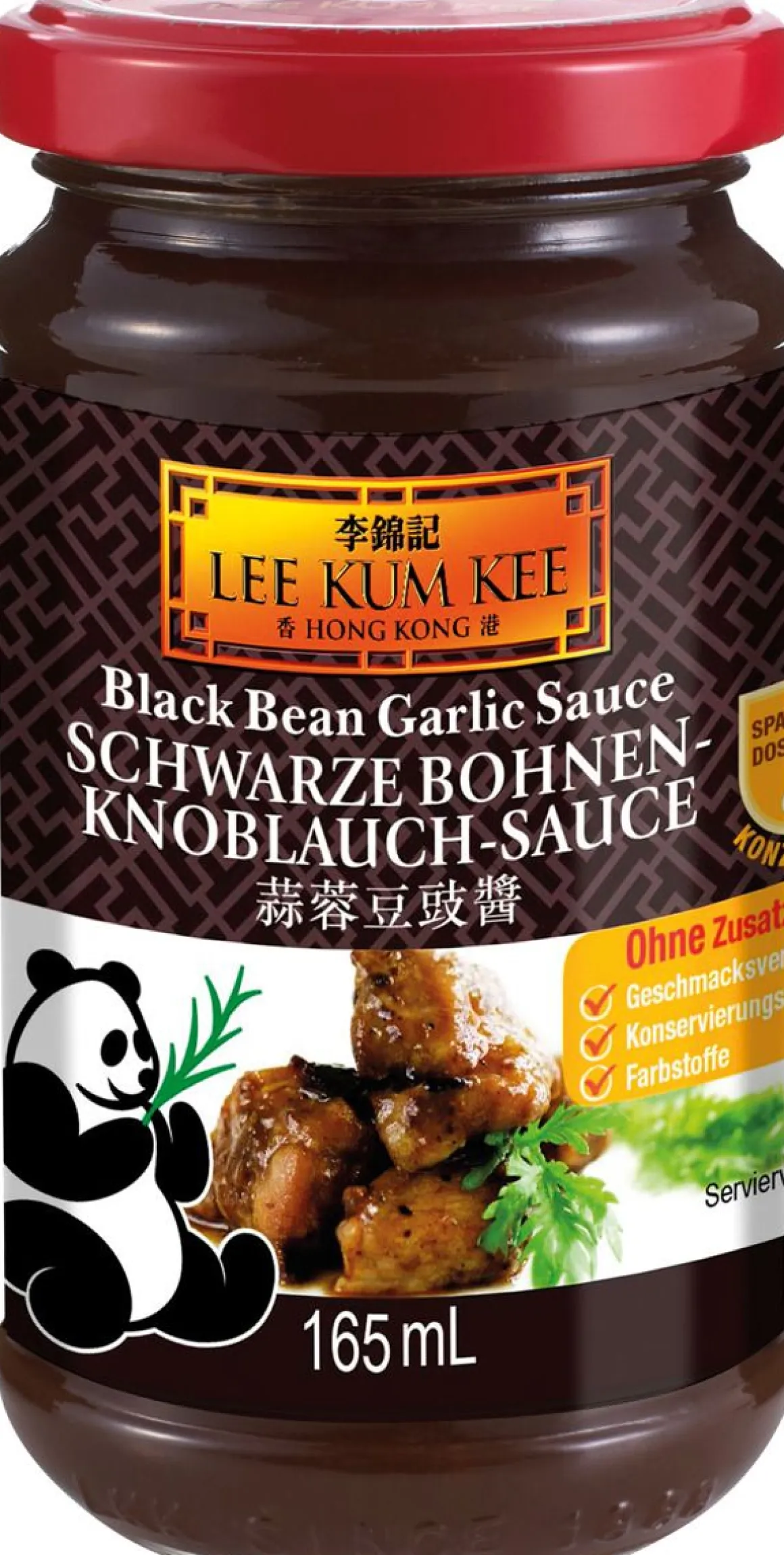 LEE KUM KEE BLACK BEAN GARLIC SAUCE 165 ML
