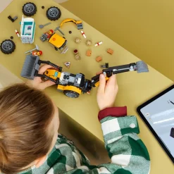 LEGO 60480 KELTAINEN TRAKTORIKAIVURI
