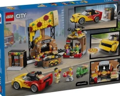LEGO 60496 PIZZARAVINTOLA JA TOIMITUSKULKUNEUVOT