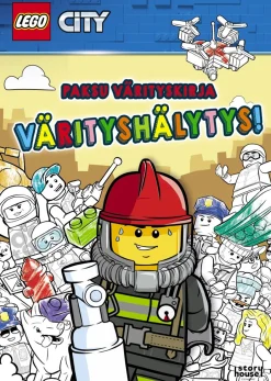 LEGO CITY VÄRITYSHÄLYTYS! PAKSU VÄRITYSKIRJA