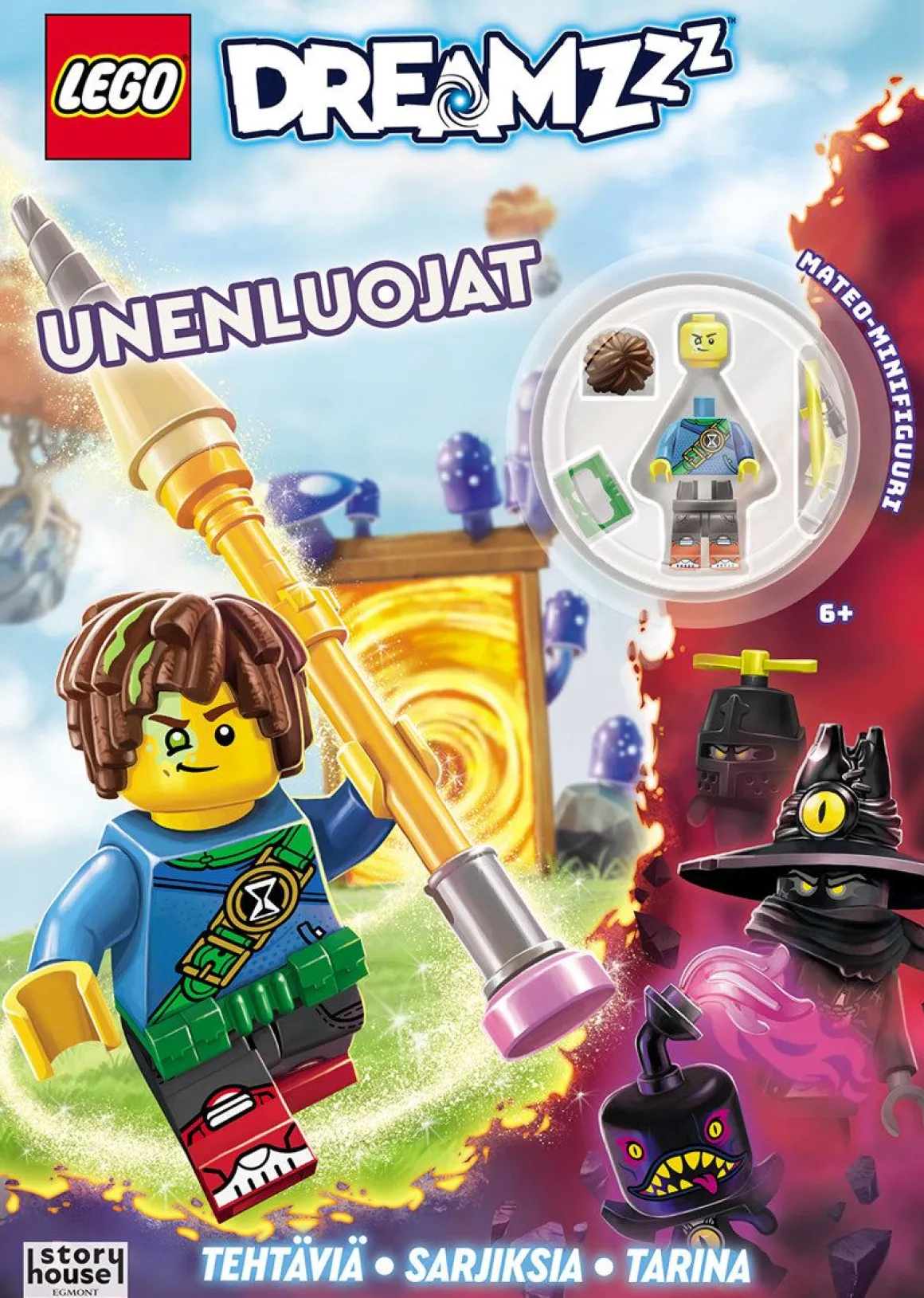 LEGO "TITAN" PUUHAKIRJA LELULLA